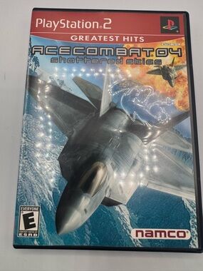 Ace Combat 04: Shattered Skies (PlayStation 2 PS2) Greatest Hits CIB & TESTED